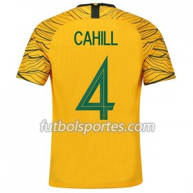 Camisetas Australia Cahill 4 Primera Equipacion Mundial 2018